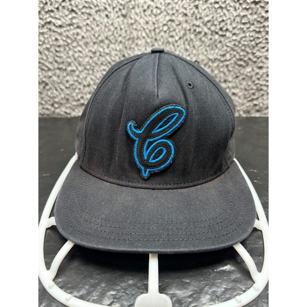 Coach Blackā & Blue Script "C" Embroidered Logo Adjustable Hat One Size
